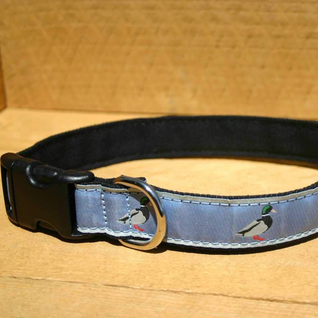 Hemp Dog Collar Slate Blue Collar