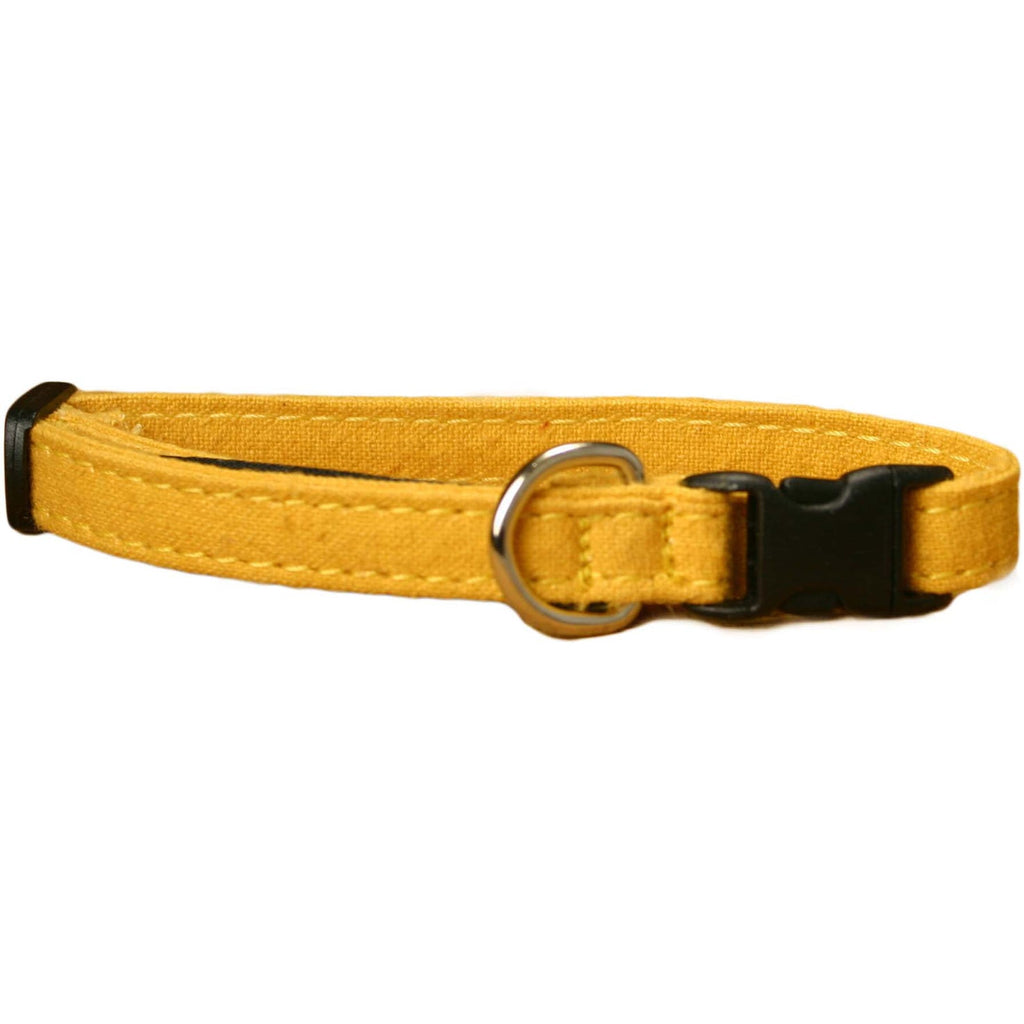 Hemp Cat Collar Marigold