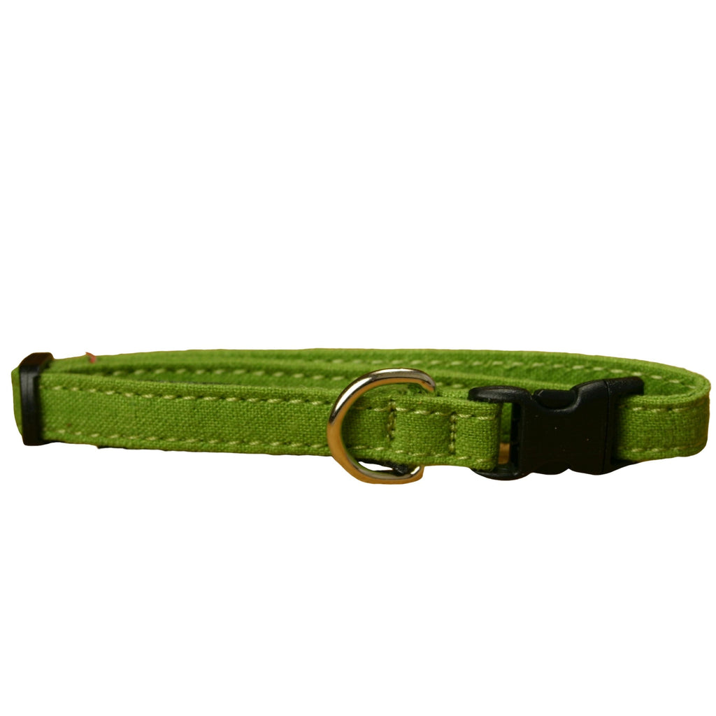 Hemp Cat Collar Avocado