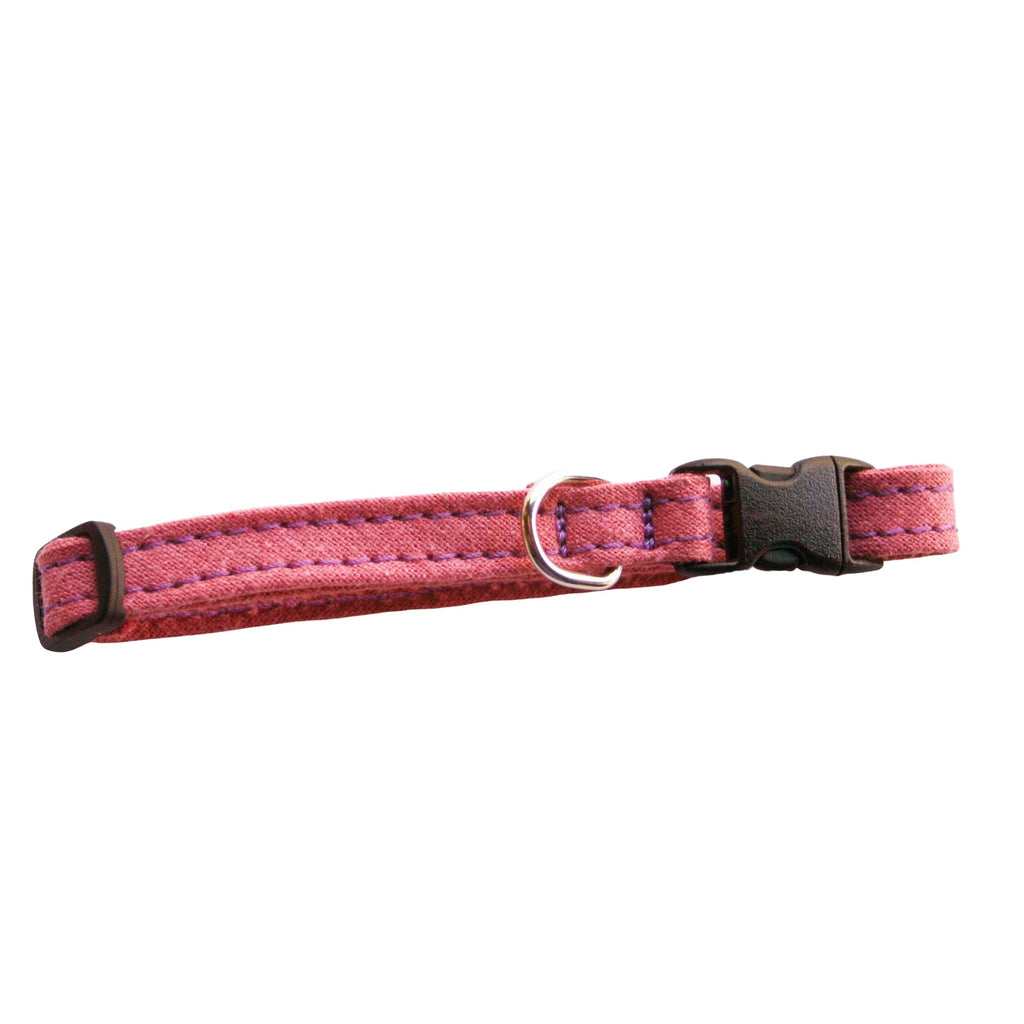 Hemp Cat Collar Rose