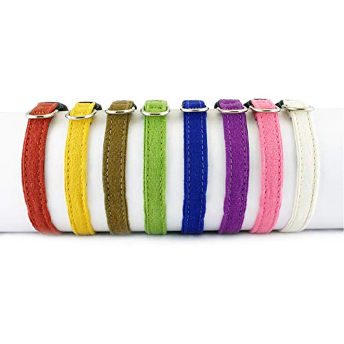 Hemp Cat Collars Available in 10 colors