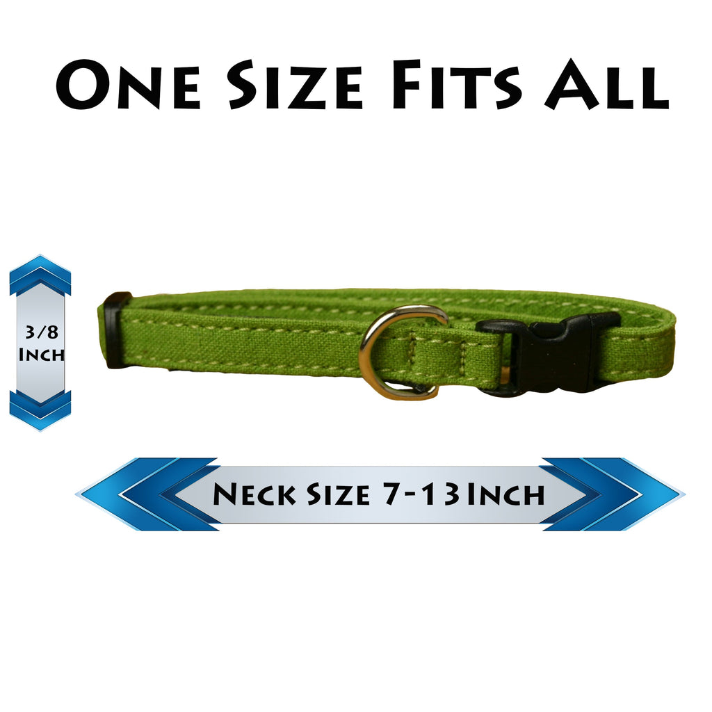 Hemp Cat Collar Sizing