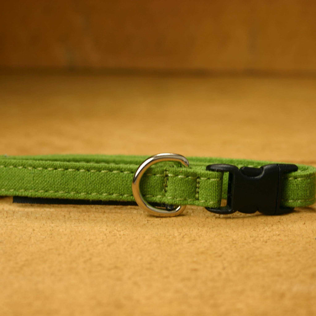 Hemp Cat Collar Avocado