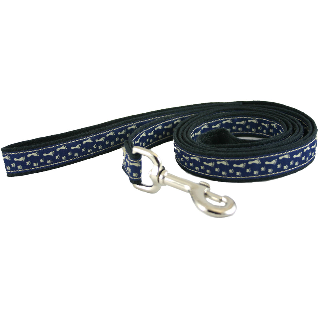 Hemp Dog Leash 4' BFF Blue