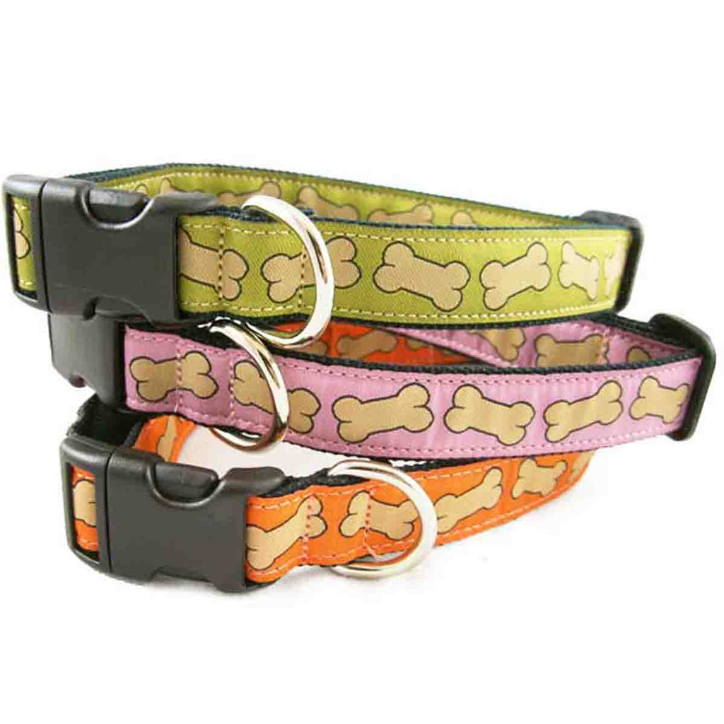 Hemp Dog Collar Bones Collection