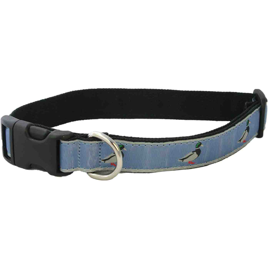 Hemp Dog Collar Slate Blue Collar