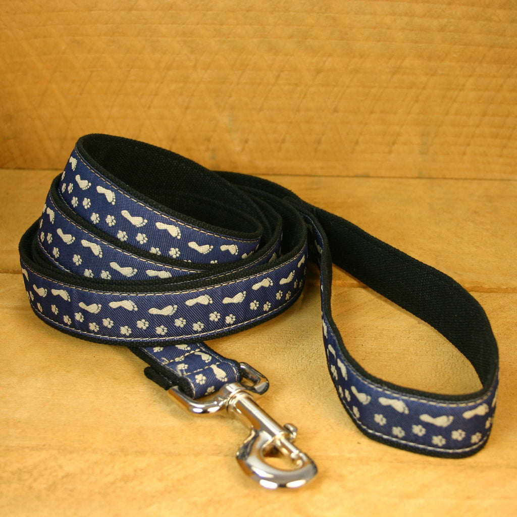 Hemp Dog Leash 6' BFF Blue