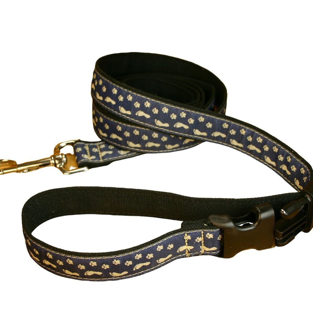 Hemp BFF Blue ClickNGo Dog Leash