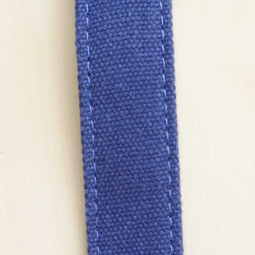Hemp Dog Leash basic blue fabric swatch
