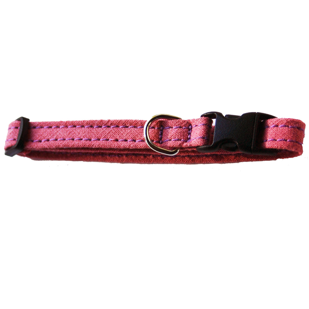 Hemp Cat collar Rose