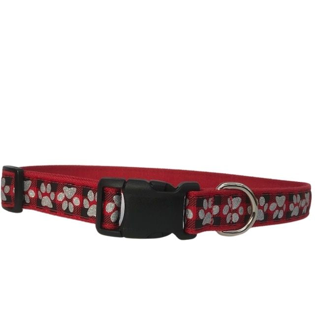 Holiday Paws Red Dog Collar