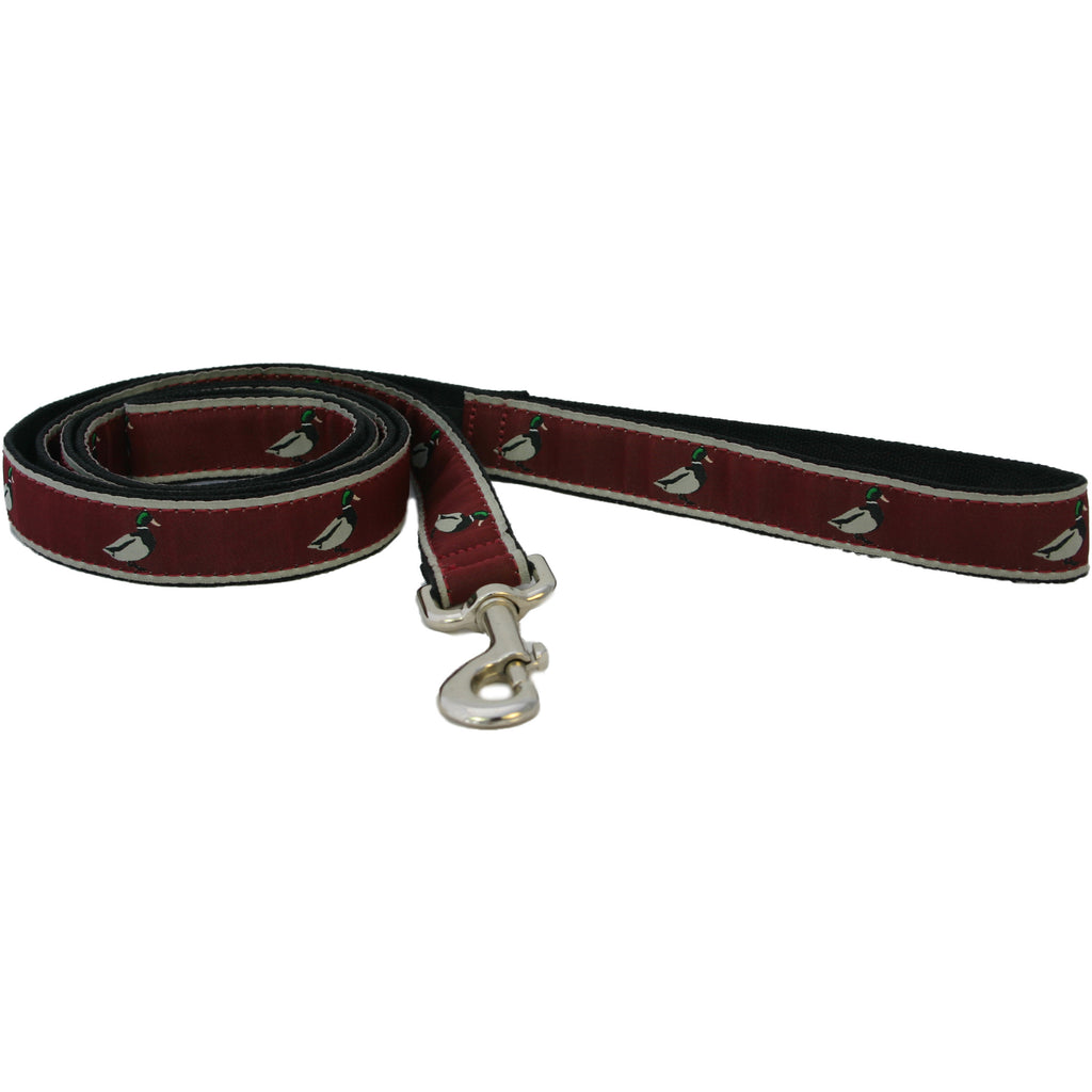 Hemp Dog Collar Crimson Mallard