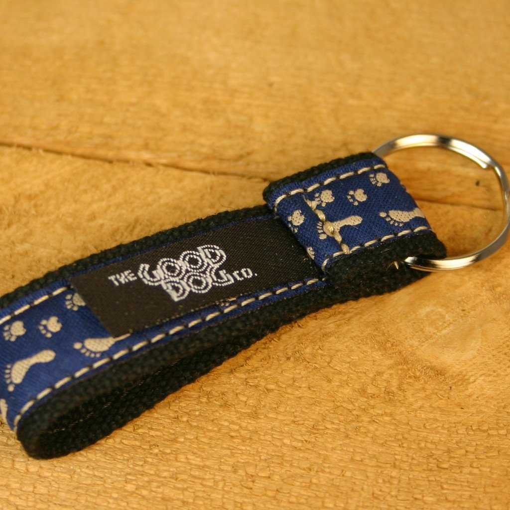 Hemp Key chain BFF Blue