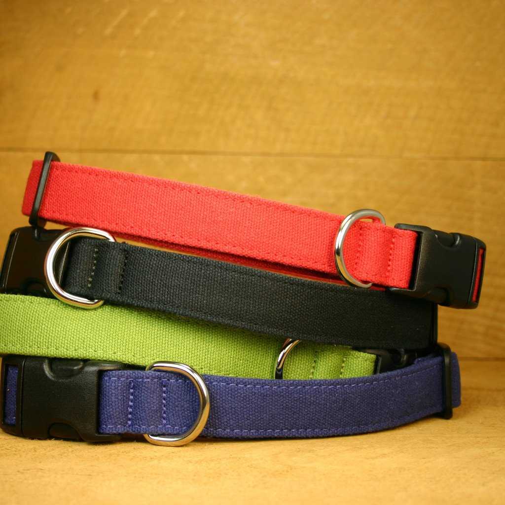 Hemp Dog Collar Basic Collection
