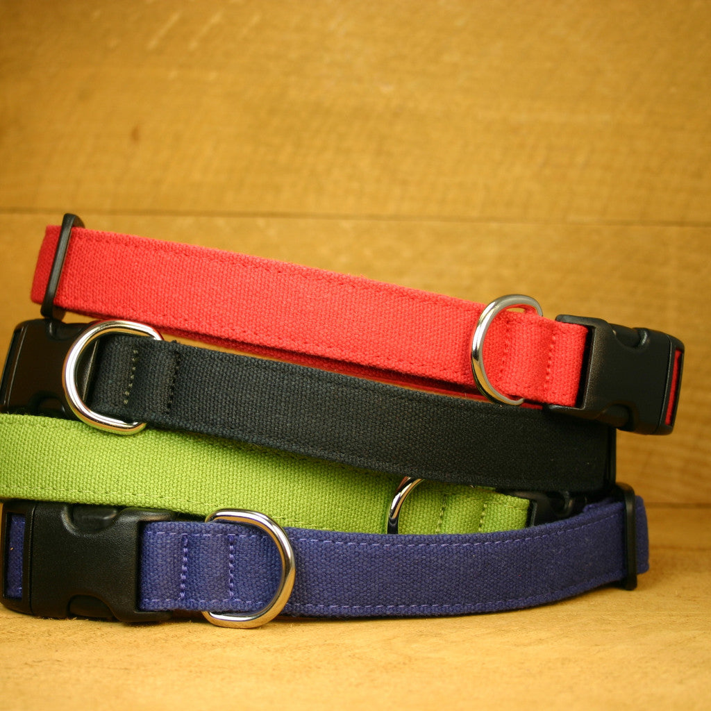 Hemp Dog Collar Basic Assortment