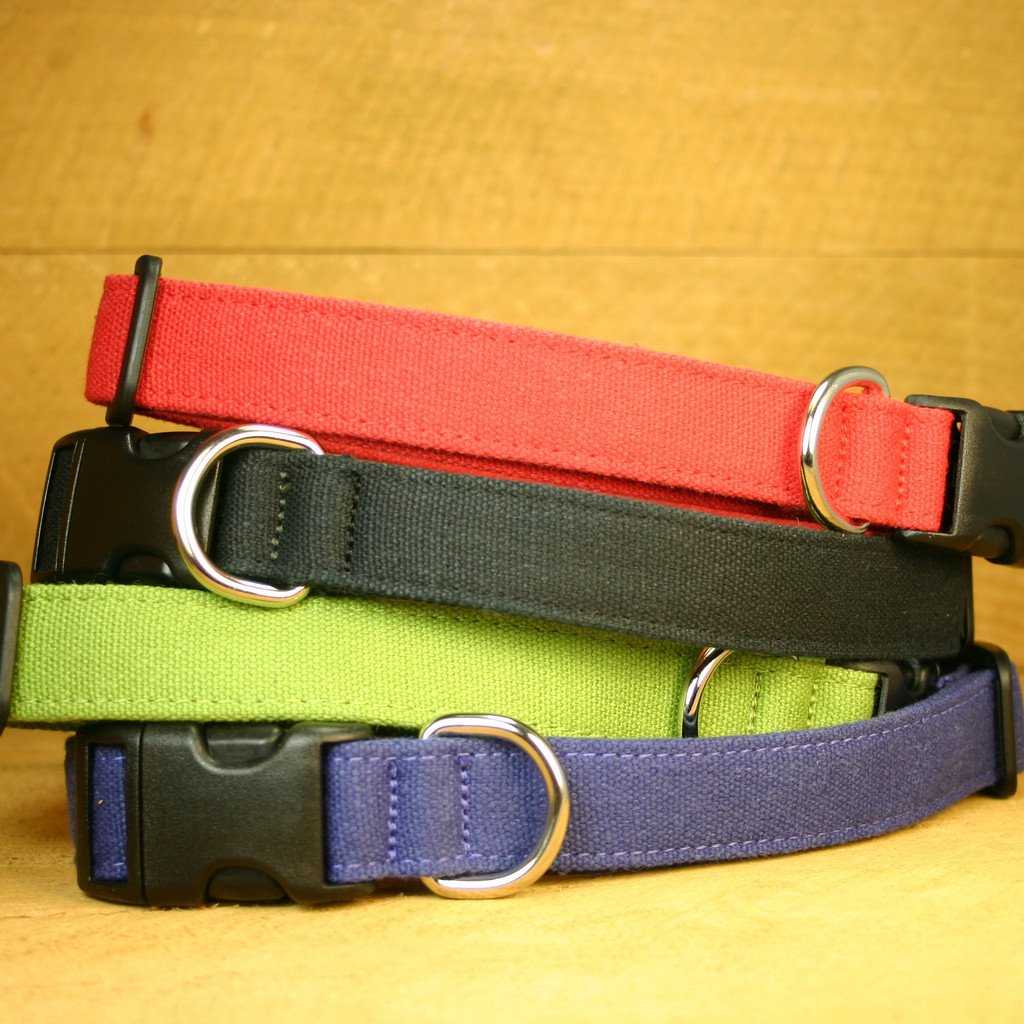 Hemp Dog Collar Basic Collection