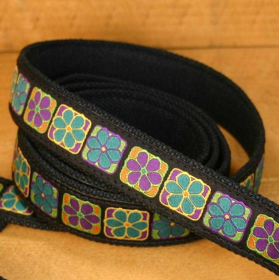 Hemp Dog Leash Flowerama ClickNGo