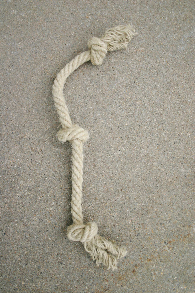 Hemp Rope Toys Triple Knot