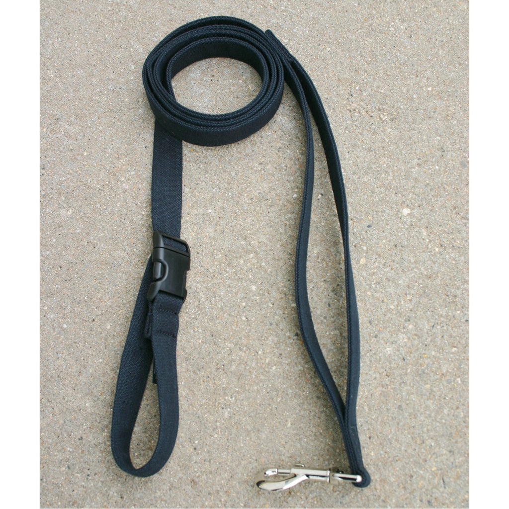 Hemp dog leash 6' City Clickers with loop