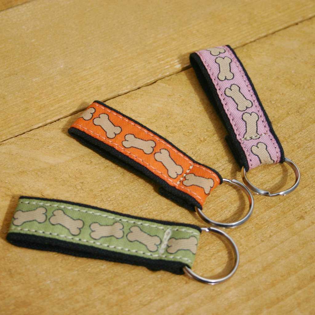 Hemp Key Chain Bones Assortment