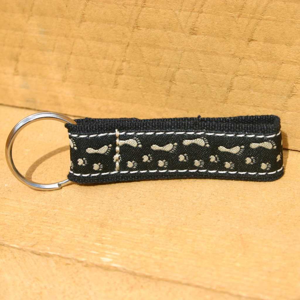 Hemp Key Chain BFF Black