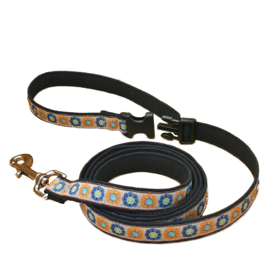 Hemp World Peace ClickNGo Leash