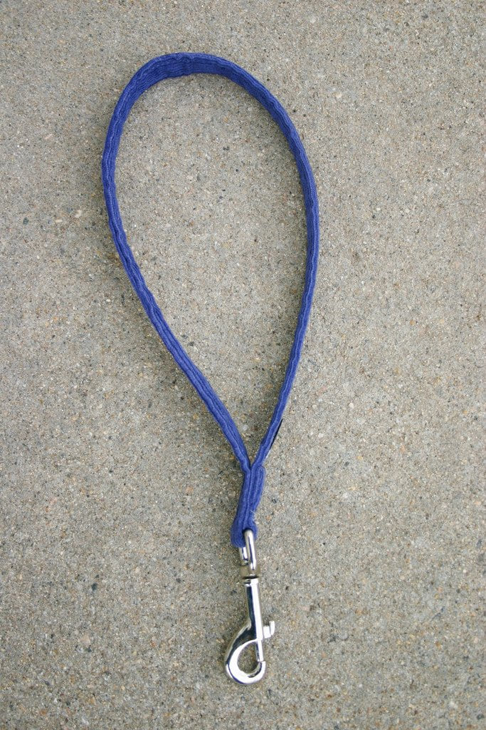 HHemp Dog Short Leash Blue Corduroy