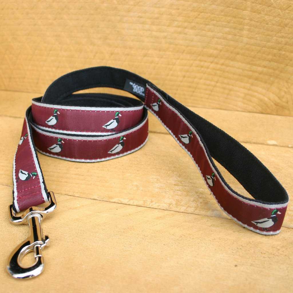 Hemp Dog Collar Crimson Mallard