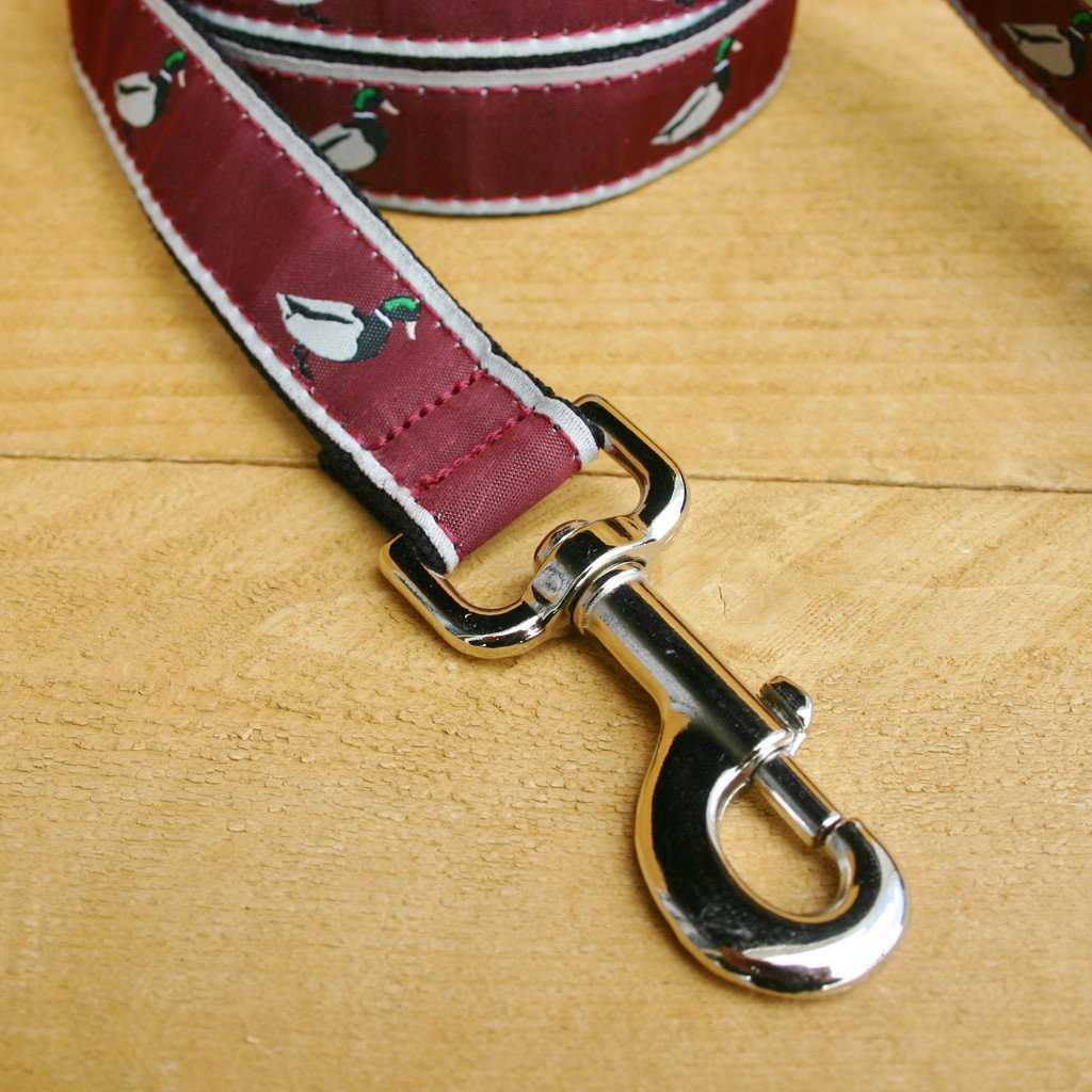 Hemp Dog Collar Crimson Mallard