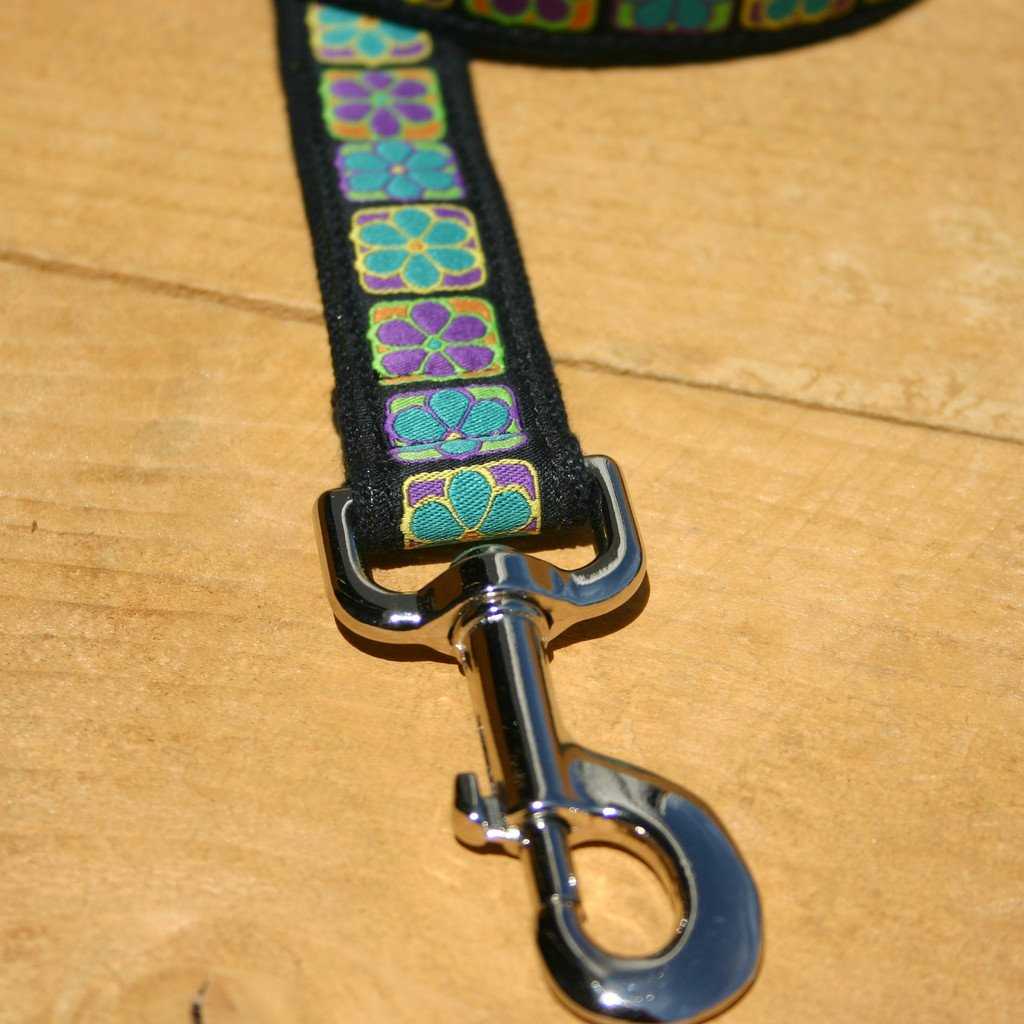 Hemp Dog Leash Flowerama