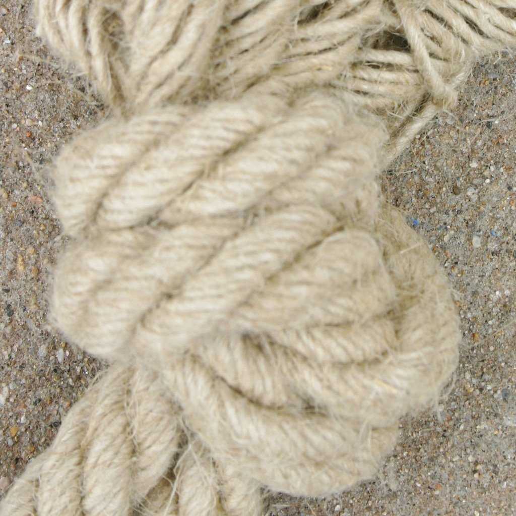 Hemp Rope Dog Toys (Knotty Rope, Large)