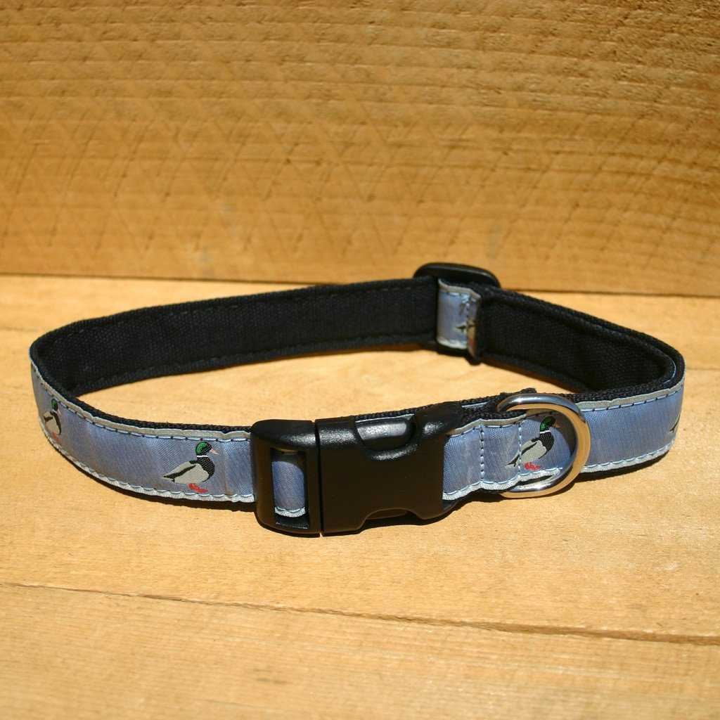 Hemp Dog Collar Slate Blue Collar